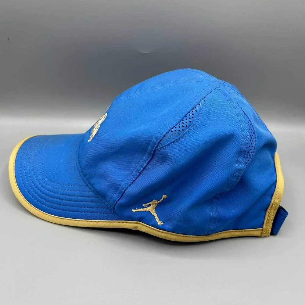 UCLA Bruins x Air Jordan Hat Men Blue NCAA‎ Jumpman Strap Back Cap New